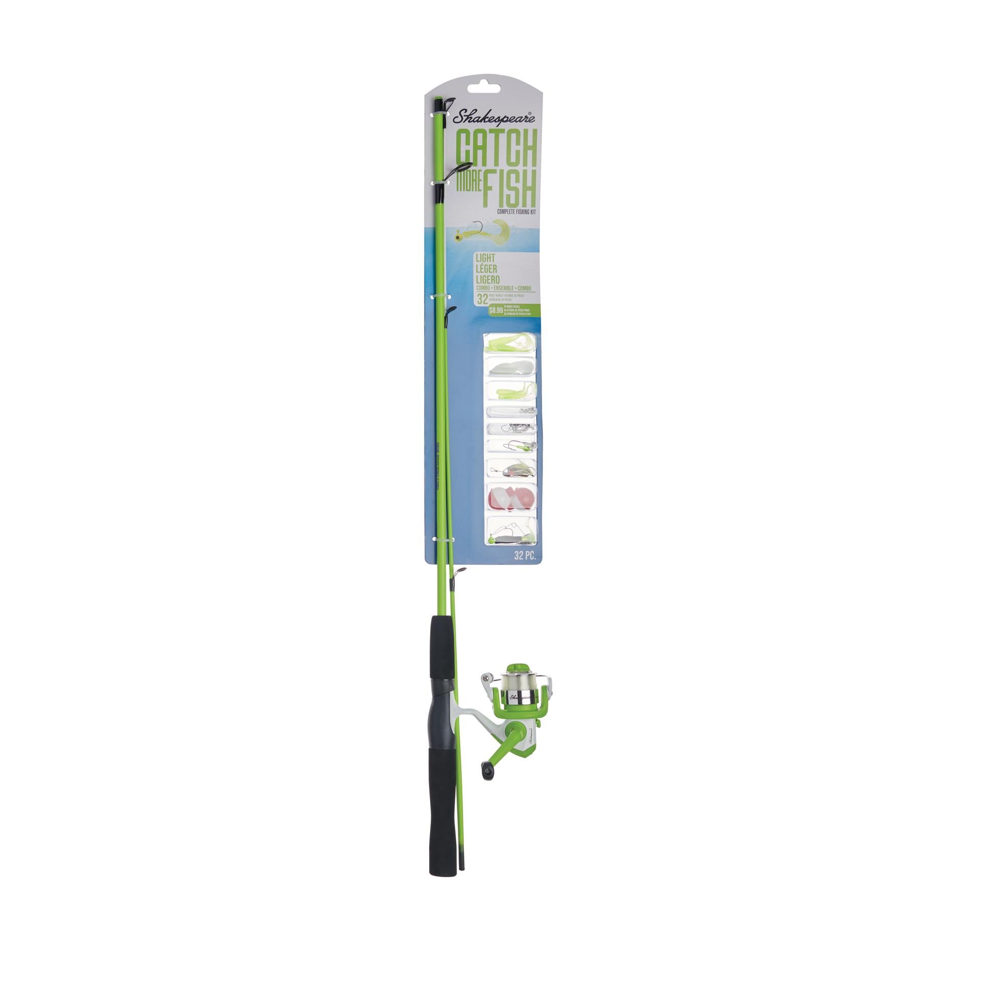Catch More Fish® Light Spinning Kit
