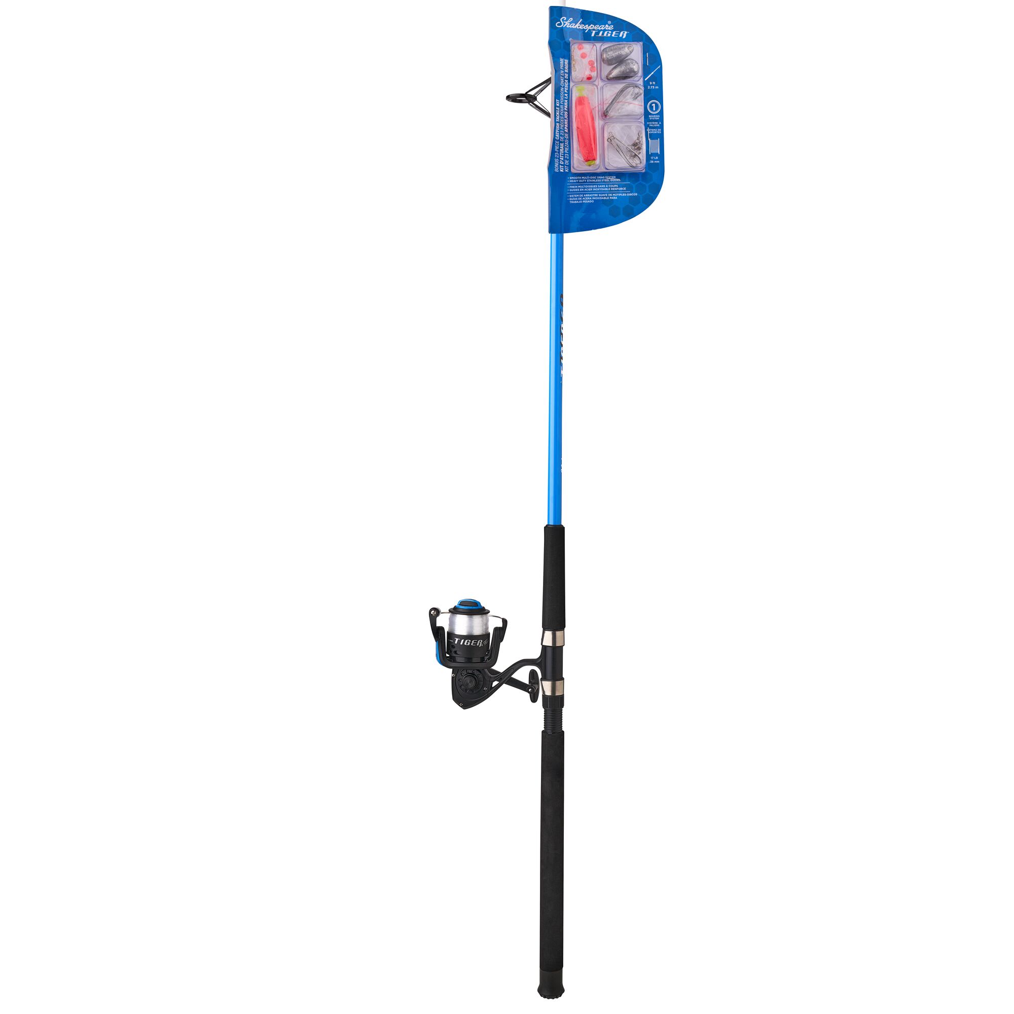 Tiger® Spinning Catfish Combo Kit - Image 2
